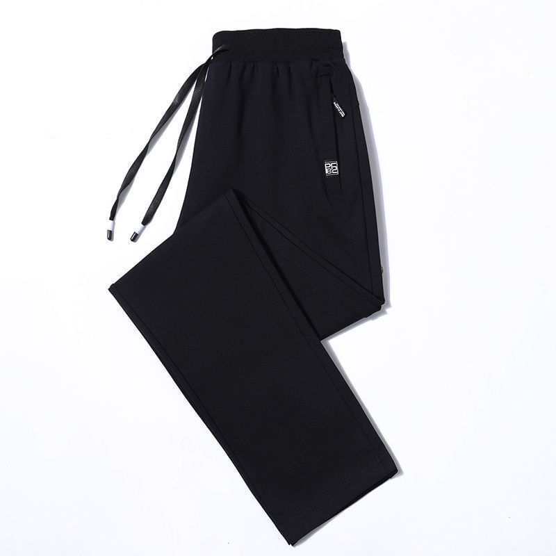 BEAUGALL - Effen joggingbroek met rechte pijpen