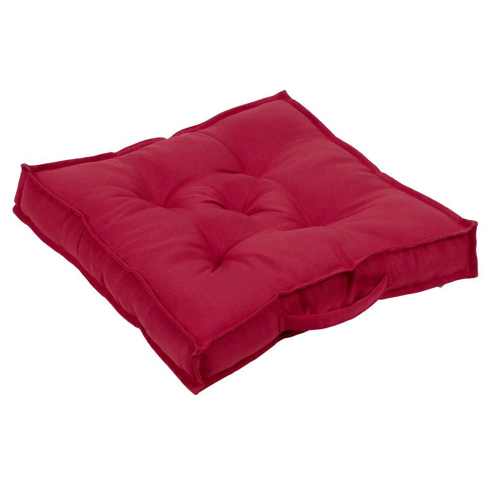 Coussin de sol carré 45x45cm 100% polyester