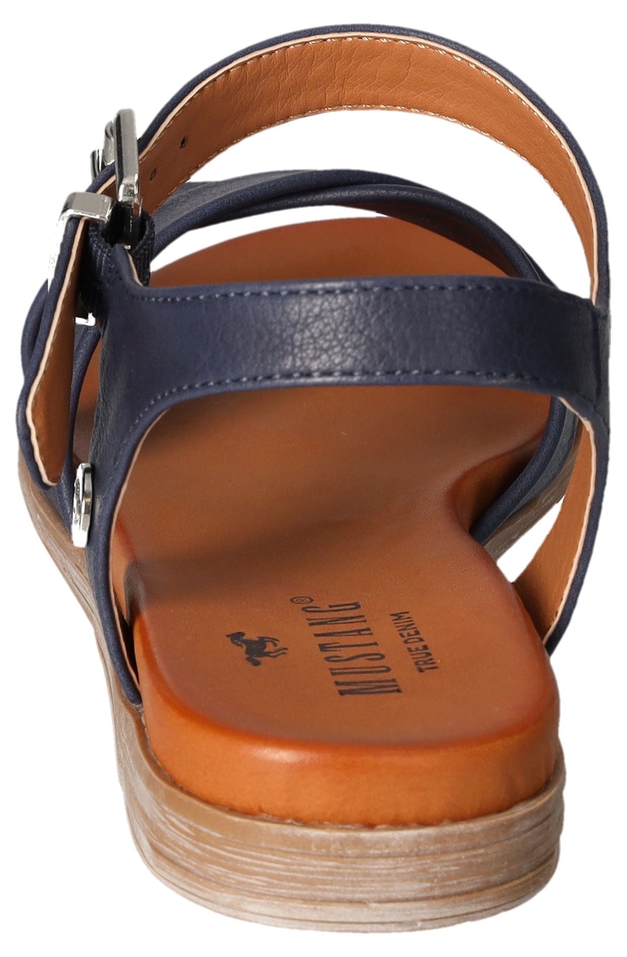 Mustang Shoes Sandale  , Sommerschuh, Sandalette, Riemchensandale, mit breiten Riemen