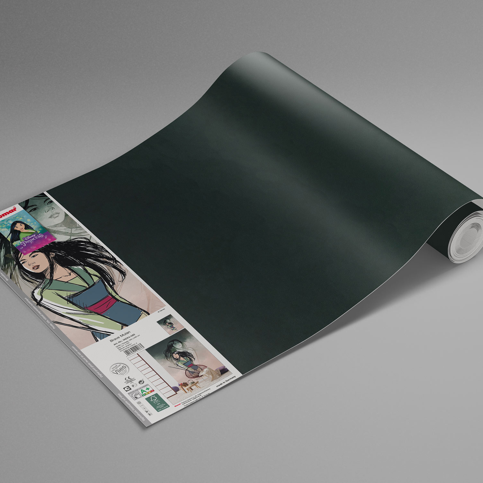 Vlies-Fototapete BRAVE MULAN - bunt - 200x280 cm