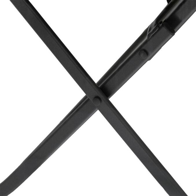 Table de jardin pliante rectangulaire AZUA Graphite