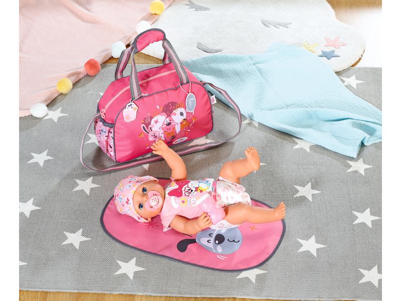 Baby Born Puppenzubehör Wickeltasche Hochwertige Accessoires für Puppen