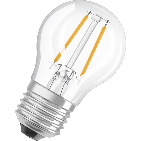 Osram LED kronepære 2,5W - varmt hvidt lys