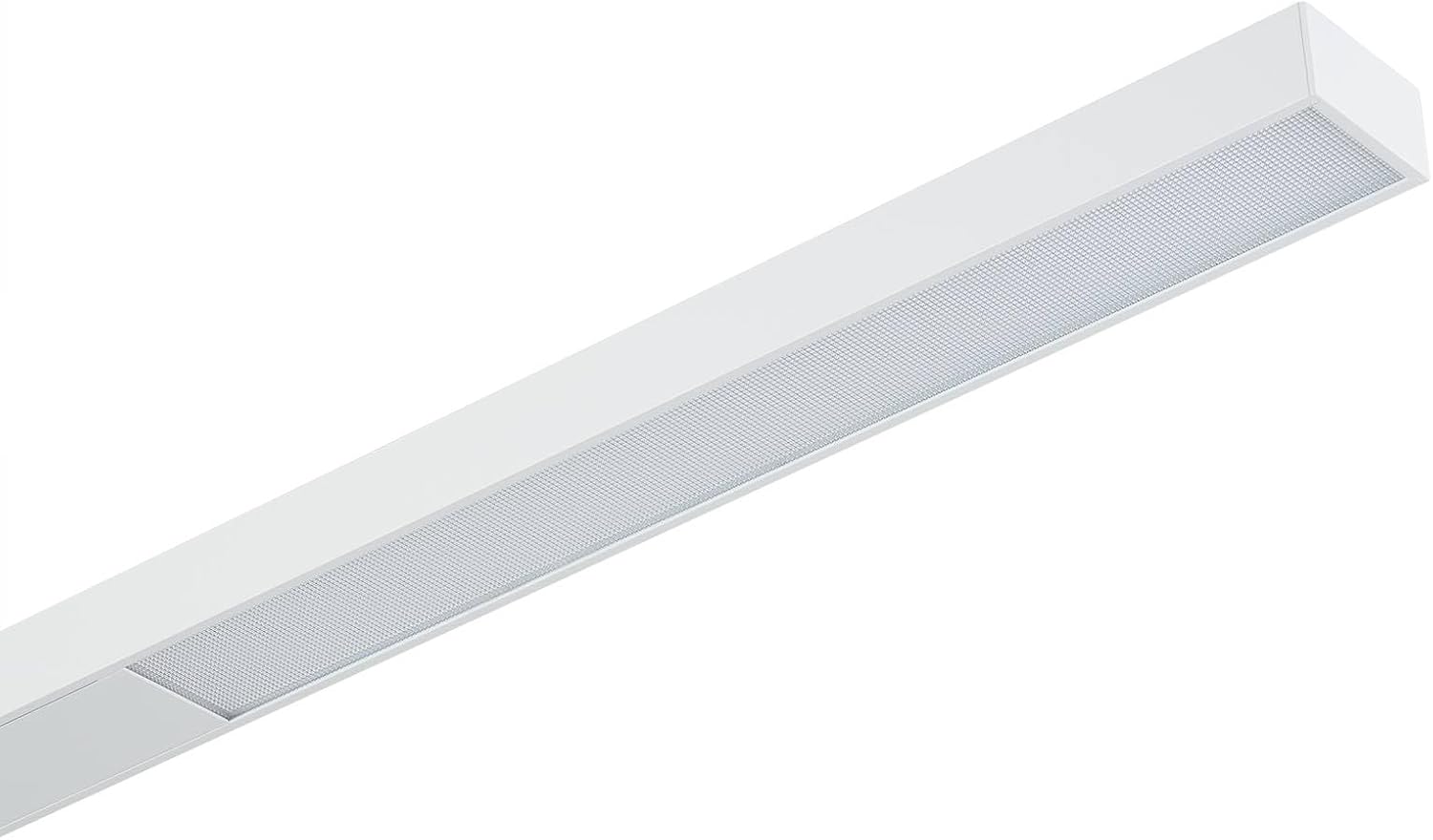 Arcchio LED Büro Stehlampe weiß schwarz, Bürolampe Uplight und Downlight Deckenfluter 7400lm 4000K Standleuchte Office Büro-Stehleuchte