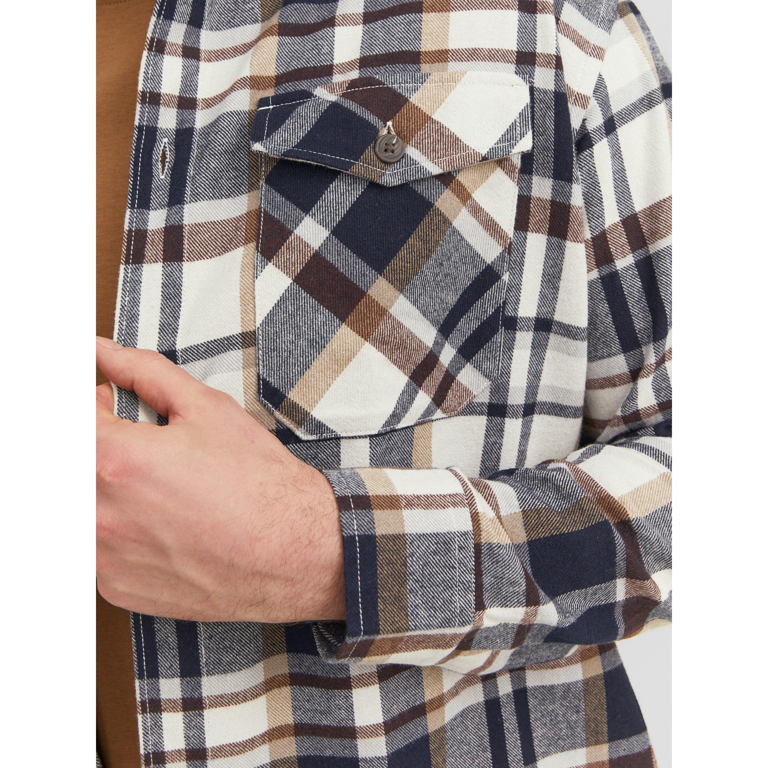 Jack and Jones Eddie Overshirt Mens Plus Size