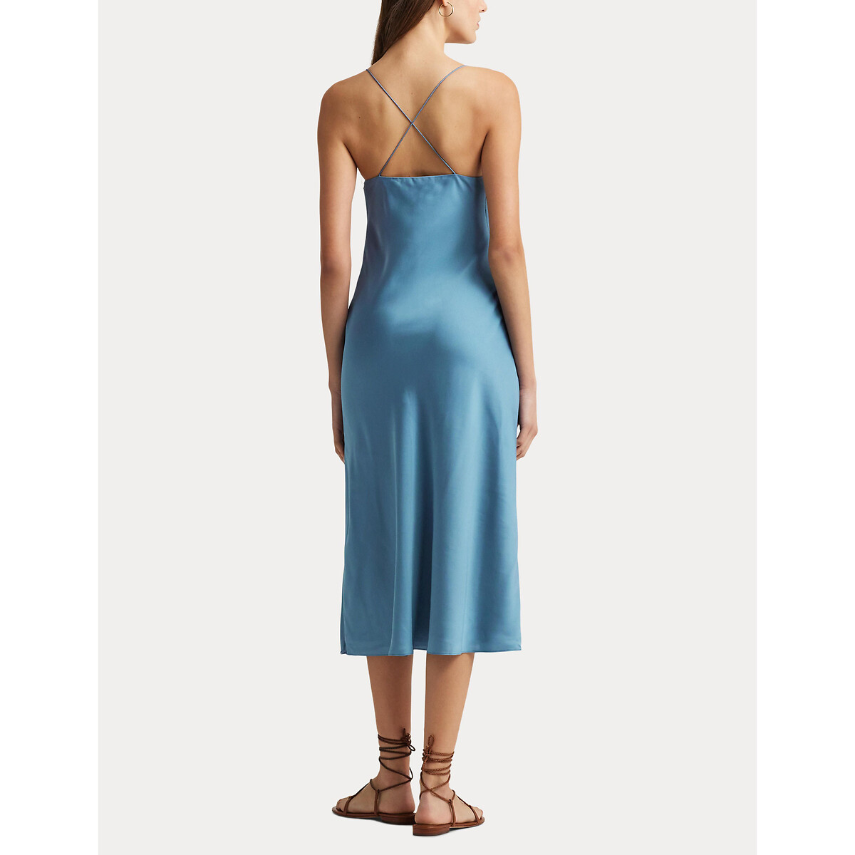 LAUREN RALPH LAUREN<br>Vestido com alças finas NOKITHE