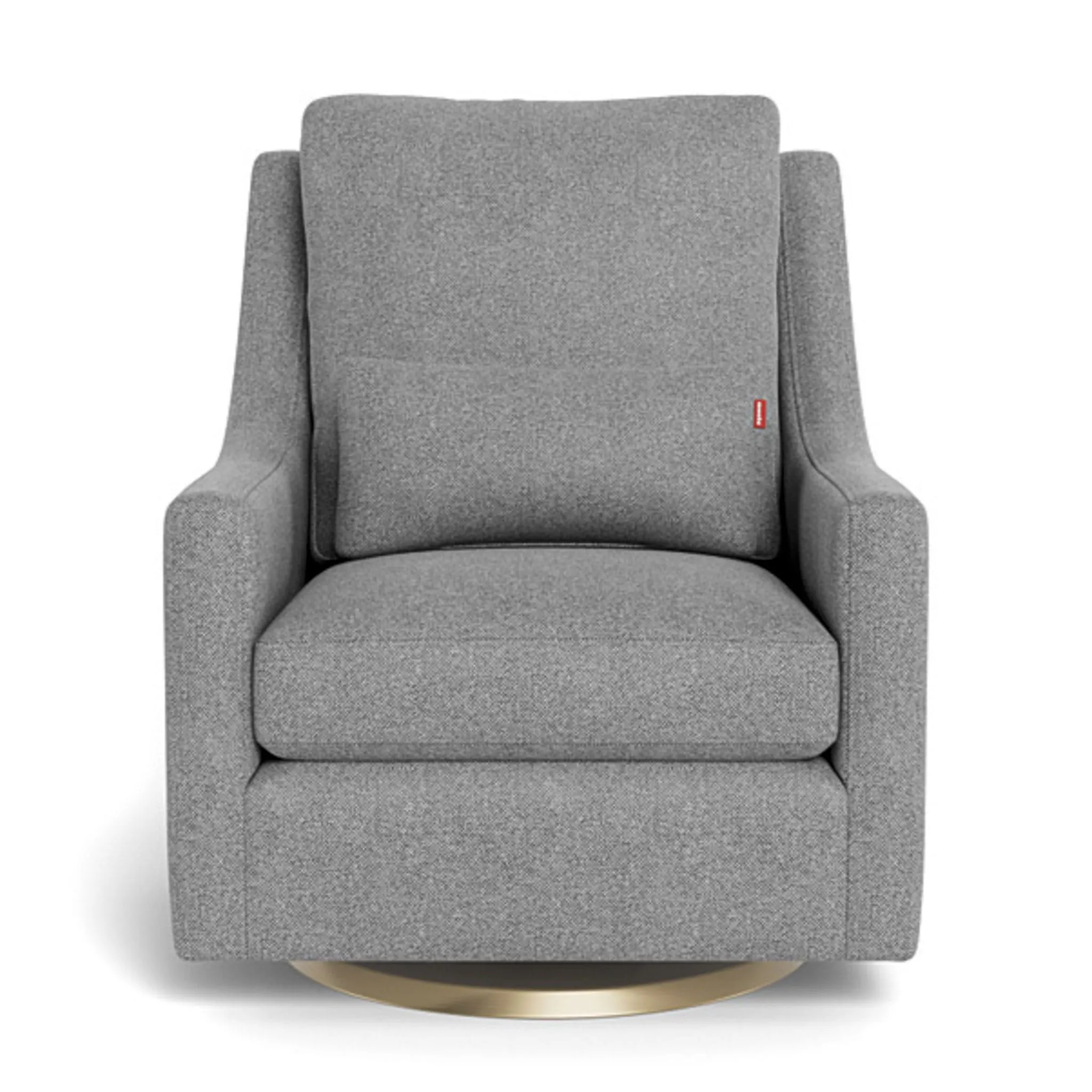 Monte Fauteuil Berçant et Pivotant Vera - Pepper Gris  Or