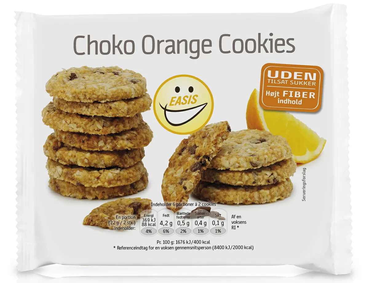 Easis Choko Orange Cookies - 132 g