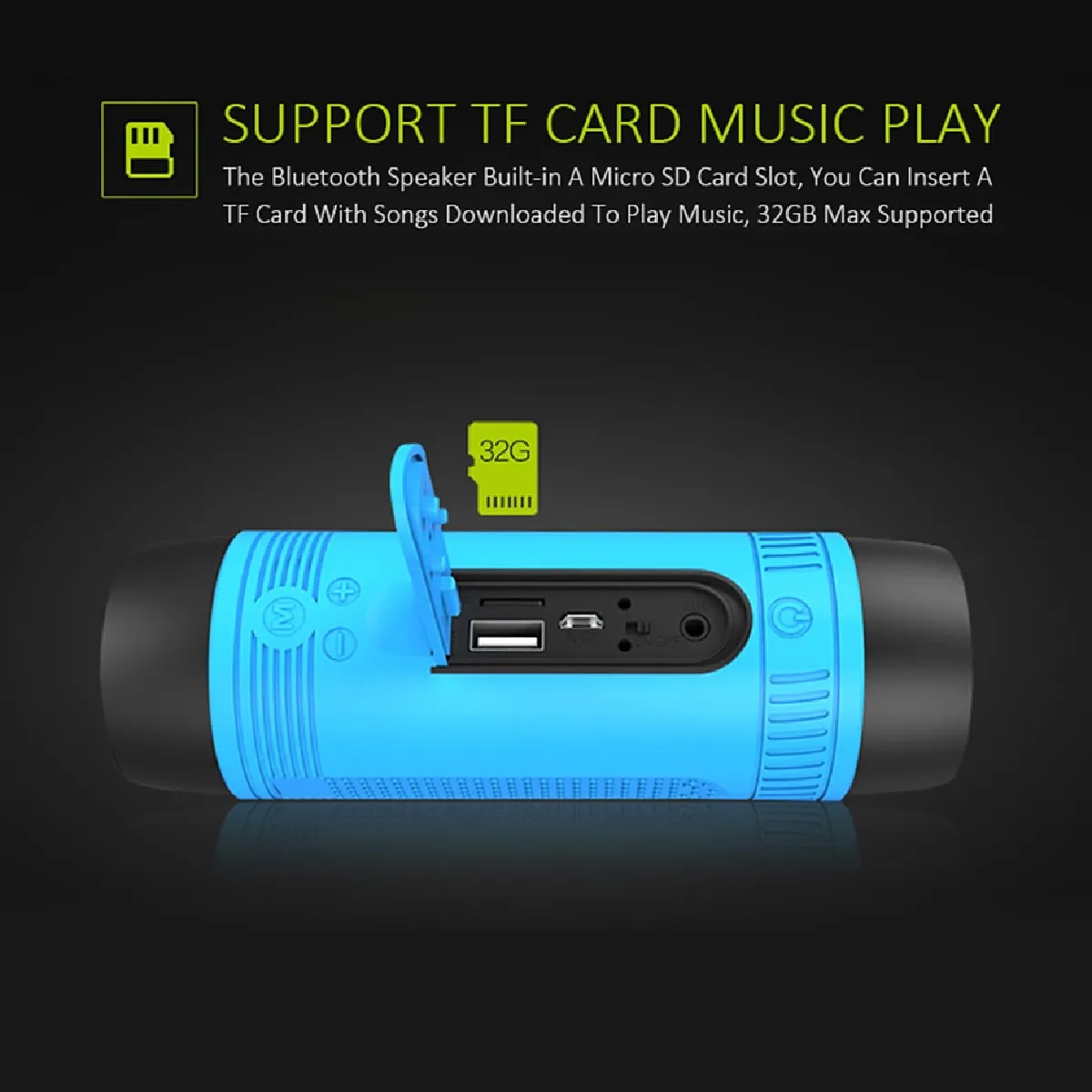 Universal Haut-parleur Bluetooth colonne - 4000mAh