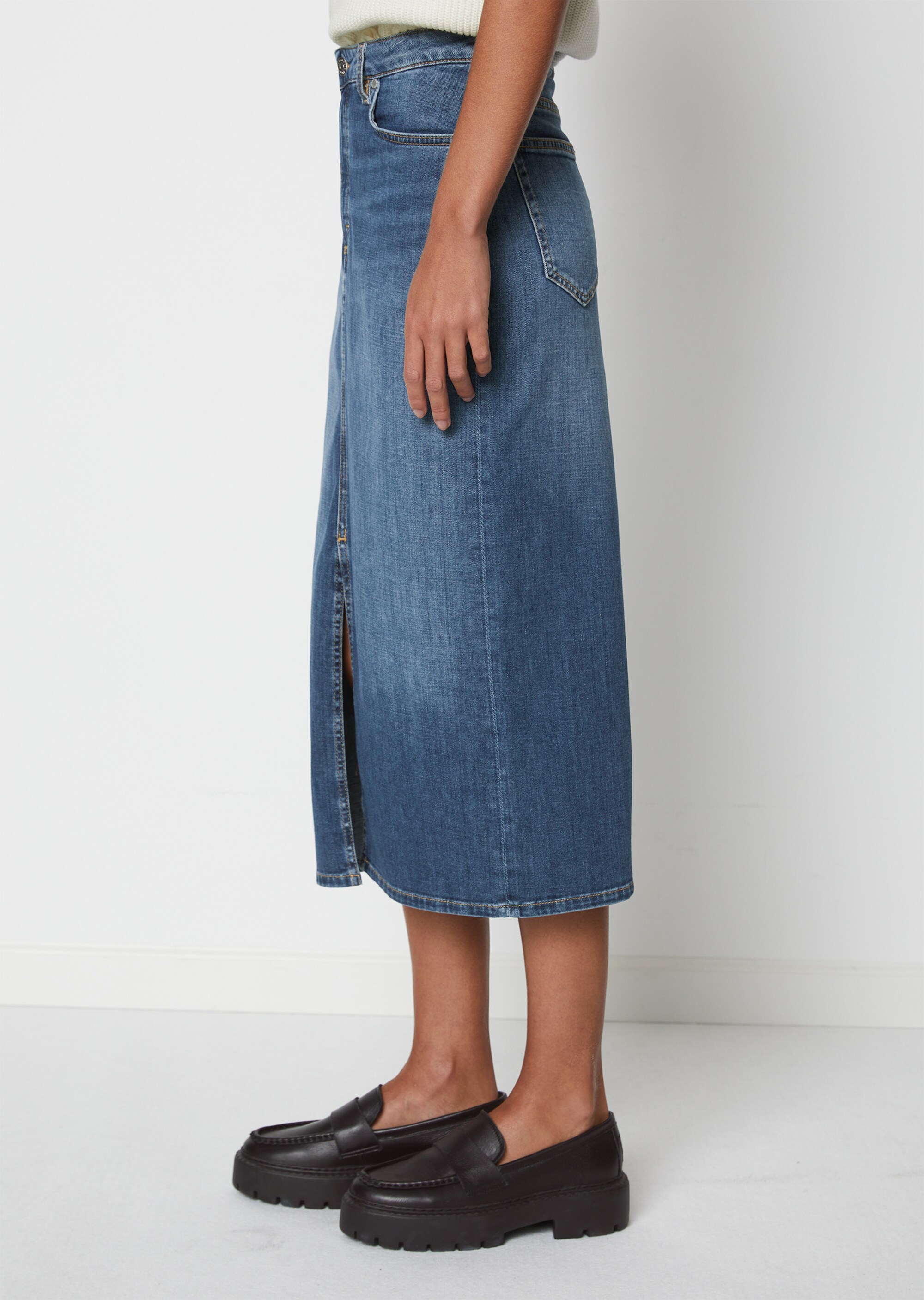 Jeansrock regularaus Organic Cotton-Stretch