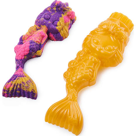 Kinetic Sand havfrue krystal legesæt