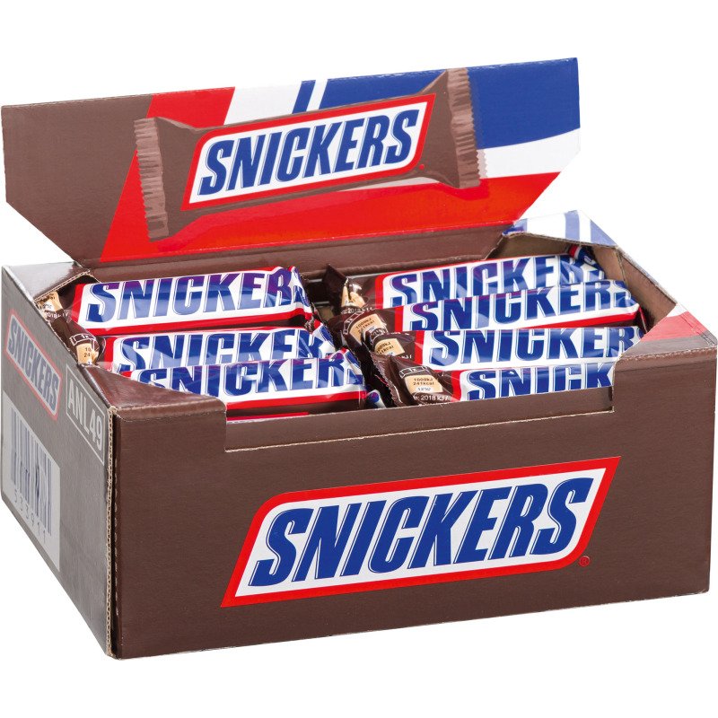 Barre chocolatée Snickers - 50 g