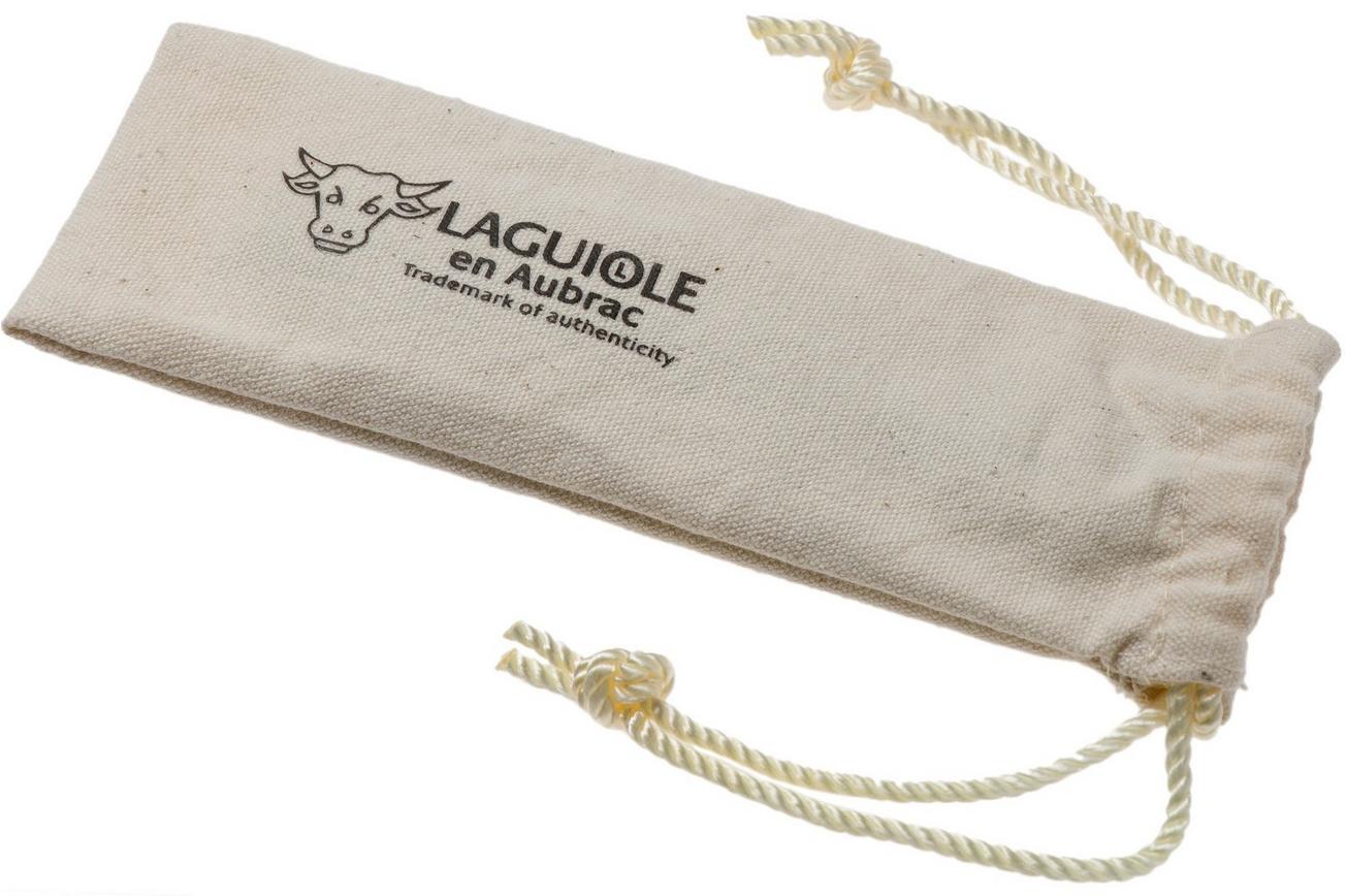 Laguiole en Aubrac 12 cm Barrique zakmes met kurkentrekker, L0312BARI-FSB1