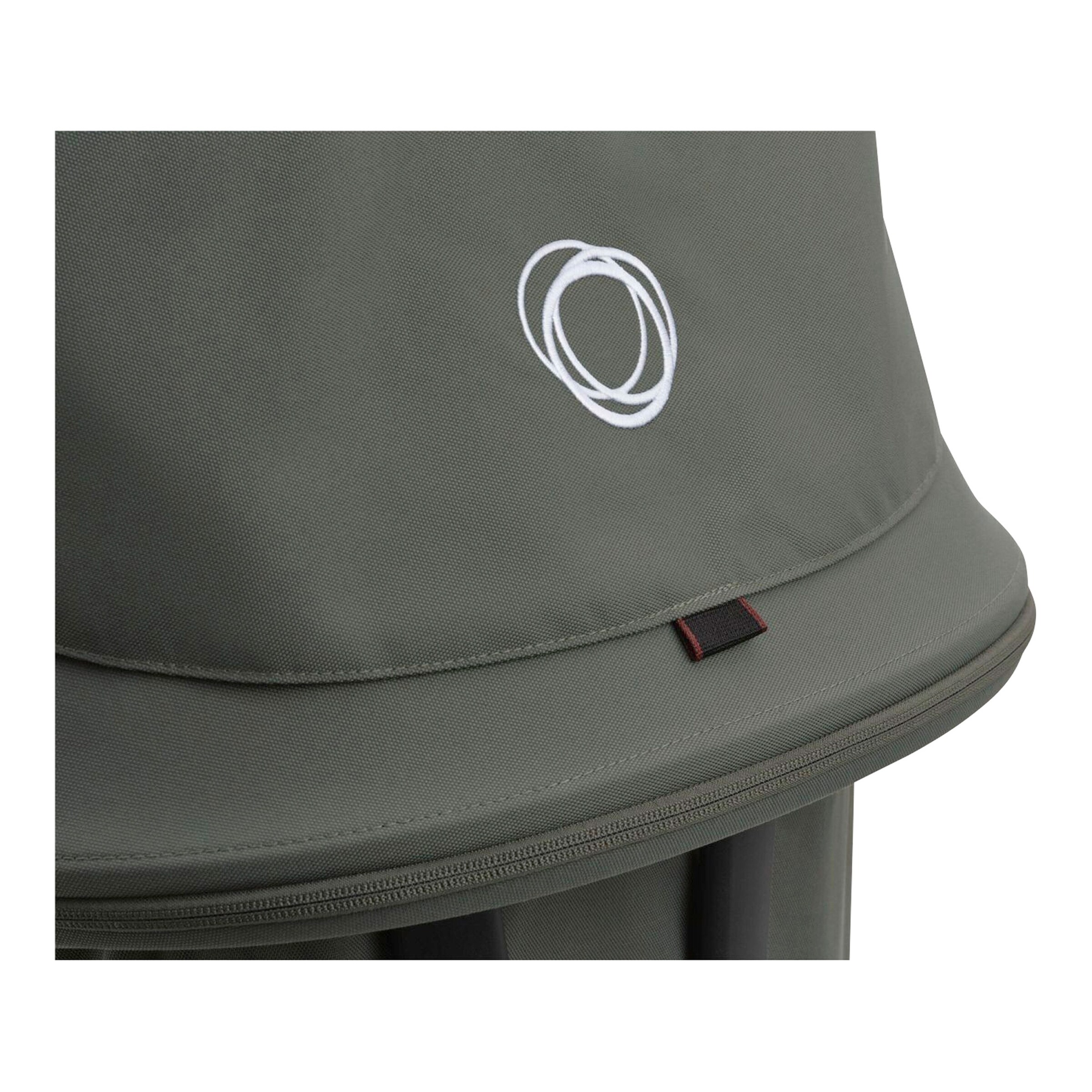 Bugaboo - Fox Cub Kombikinderwagen Trio-Set inkl. Fußsack und Getränkehalter black / forest green