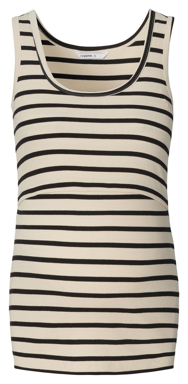 Noppies Maternity Voedingstop Jamee - Cream Stripe