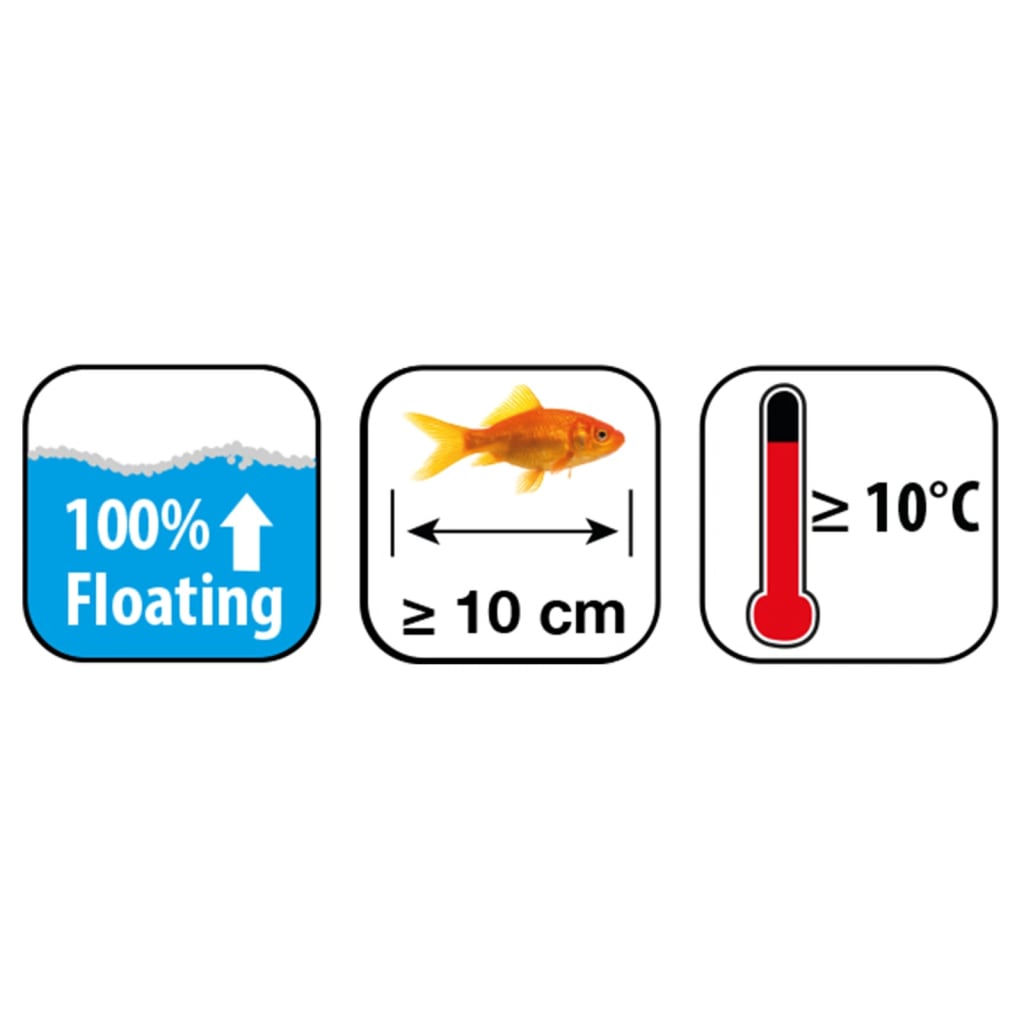 Ubbink Ração para Peixes Mix de Peixes em Bastões Multicoloridos 4 mm 15 l