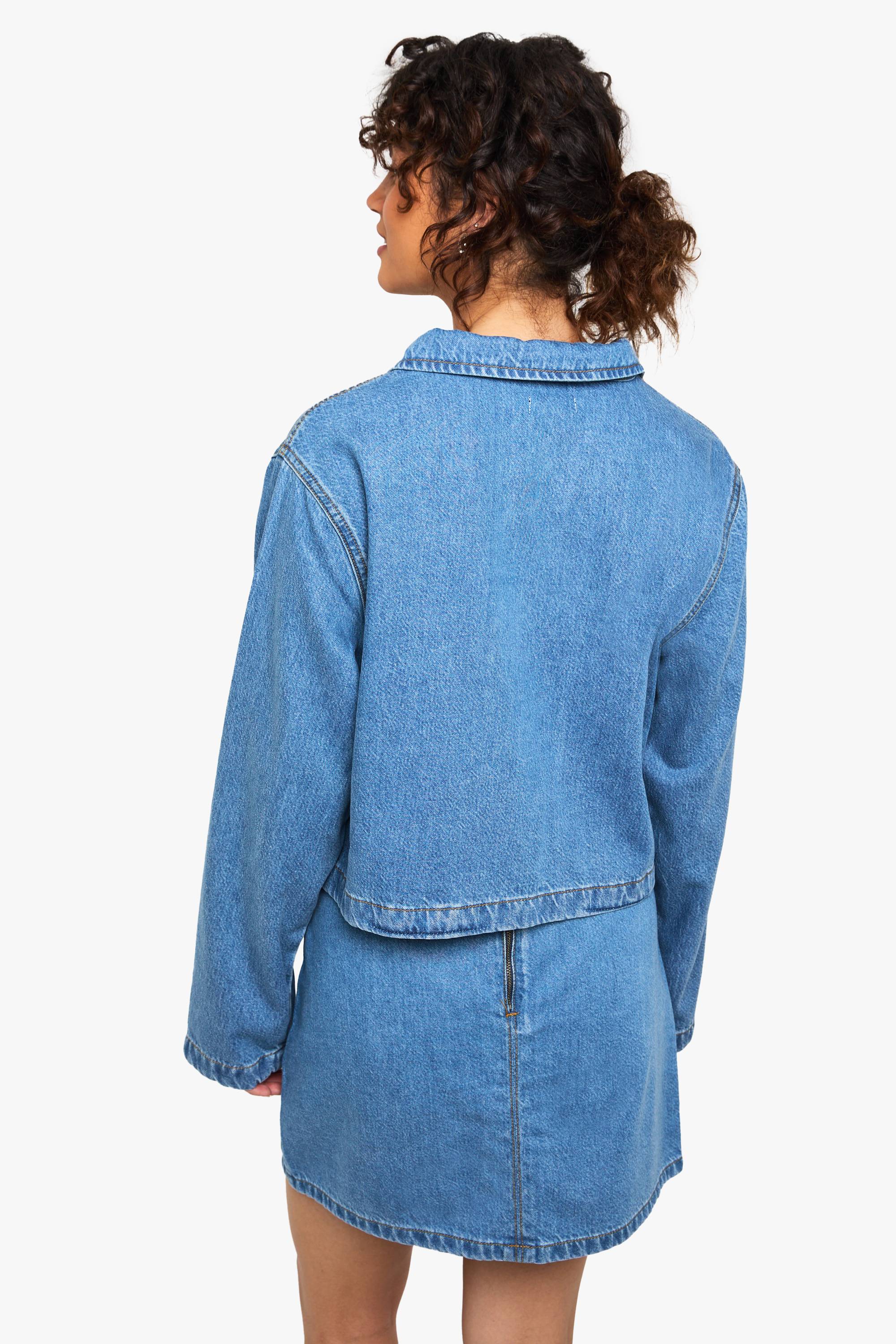 boohoo Jupe en jean A-Line