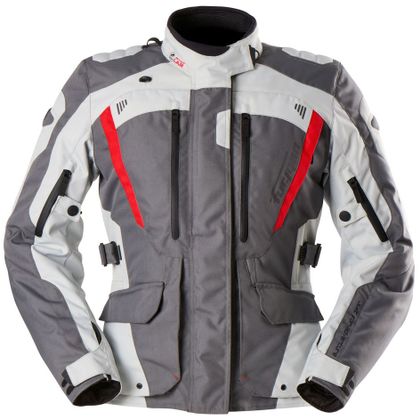 Veste Furygan APALACHES LADY EVO - Gris / Rouge