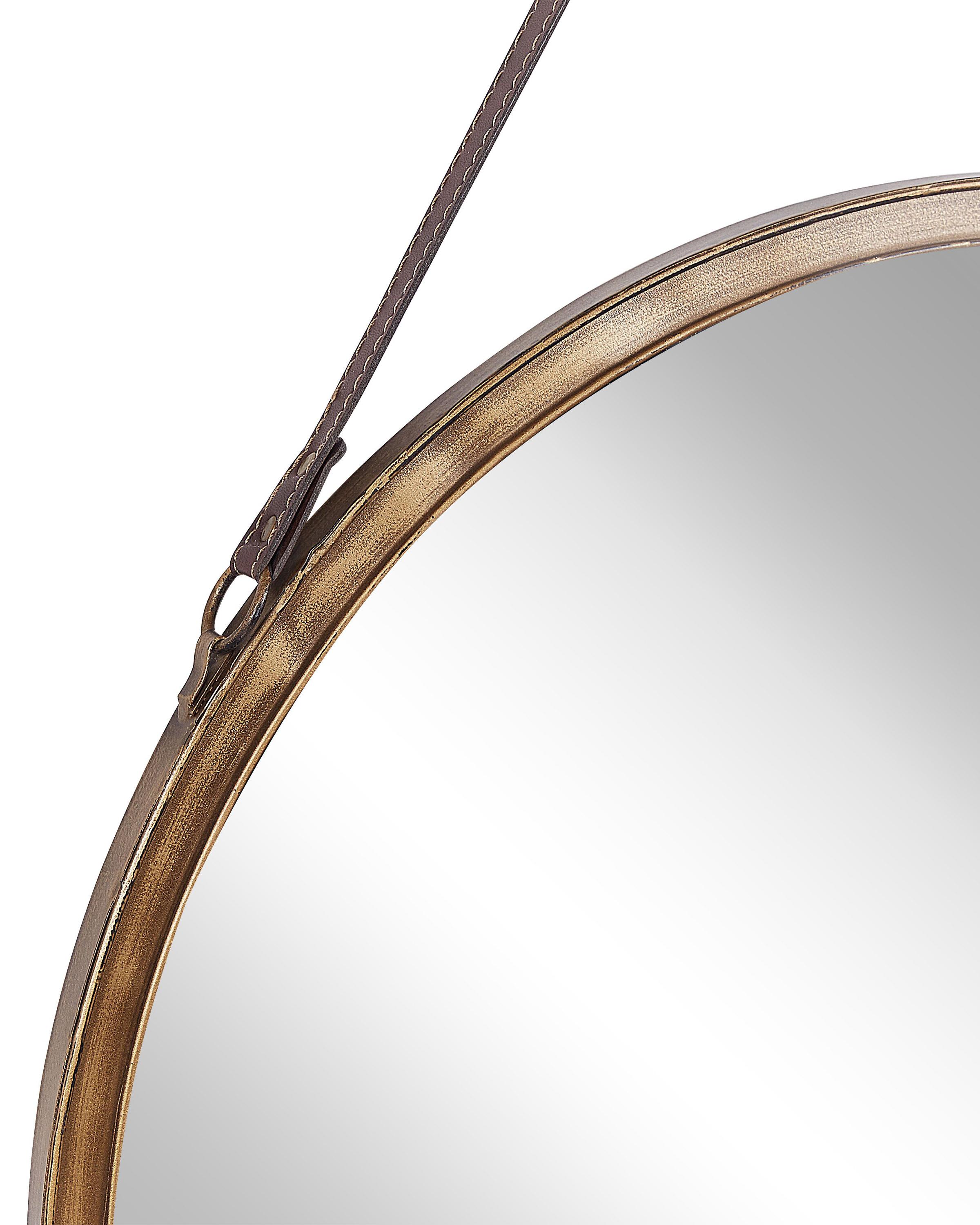 Wandspiegel AUTUN 60 cm 60 cm Metaal Goud