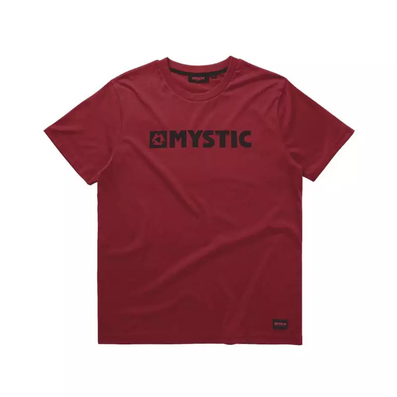 Tee shirt MYSTIC Brand Tee Merlot