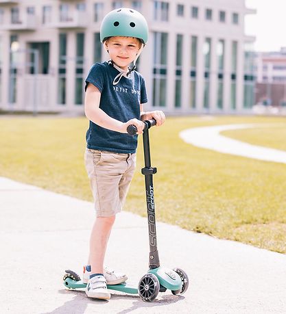 Scoot and Ride Highway Kick 3 - LED - Forest
