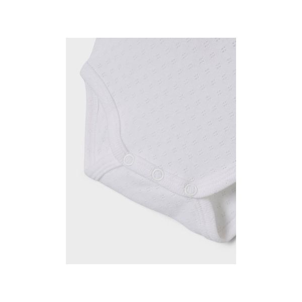 Name It Romper Needledrop 2-Pack Bright White