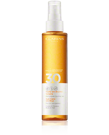 Clarins Zonbescherming Huile-en-Brume Solaire Corps & Cheveux SPF 30 150ml
