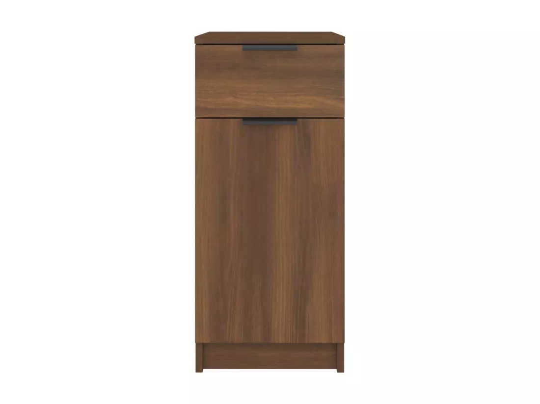 Armoire de bureau Chêne Marron 33,5x50x75 cm Bois d'ingénierie