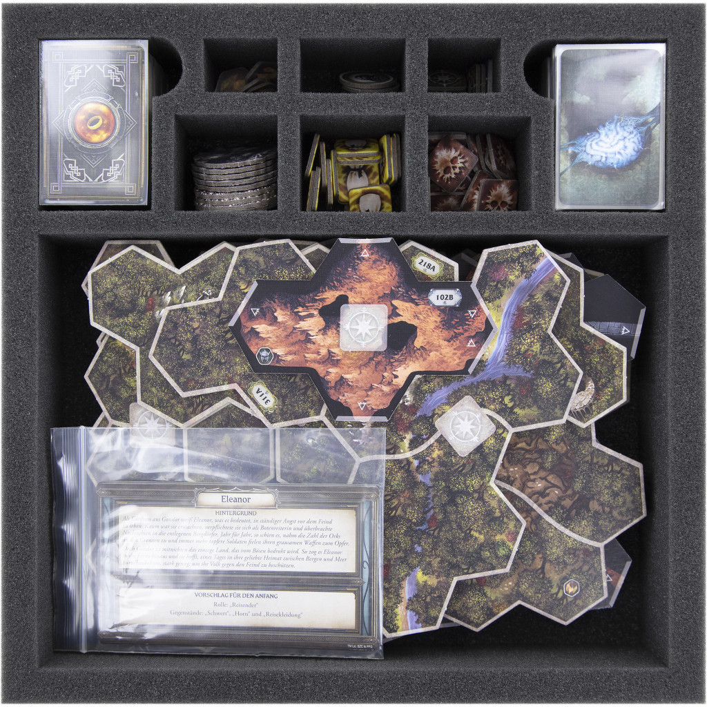 Foam Tray - The Lord of the Rings : Journeys in Middle Earth - Shadowed Paths