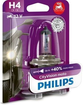 Philips 12342CTVBW H4 CityVision Moto