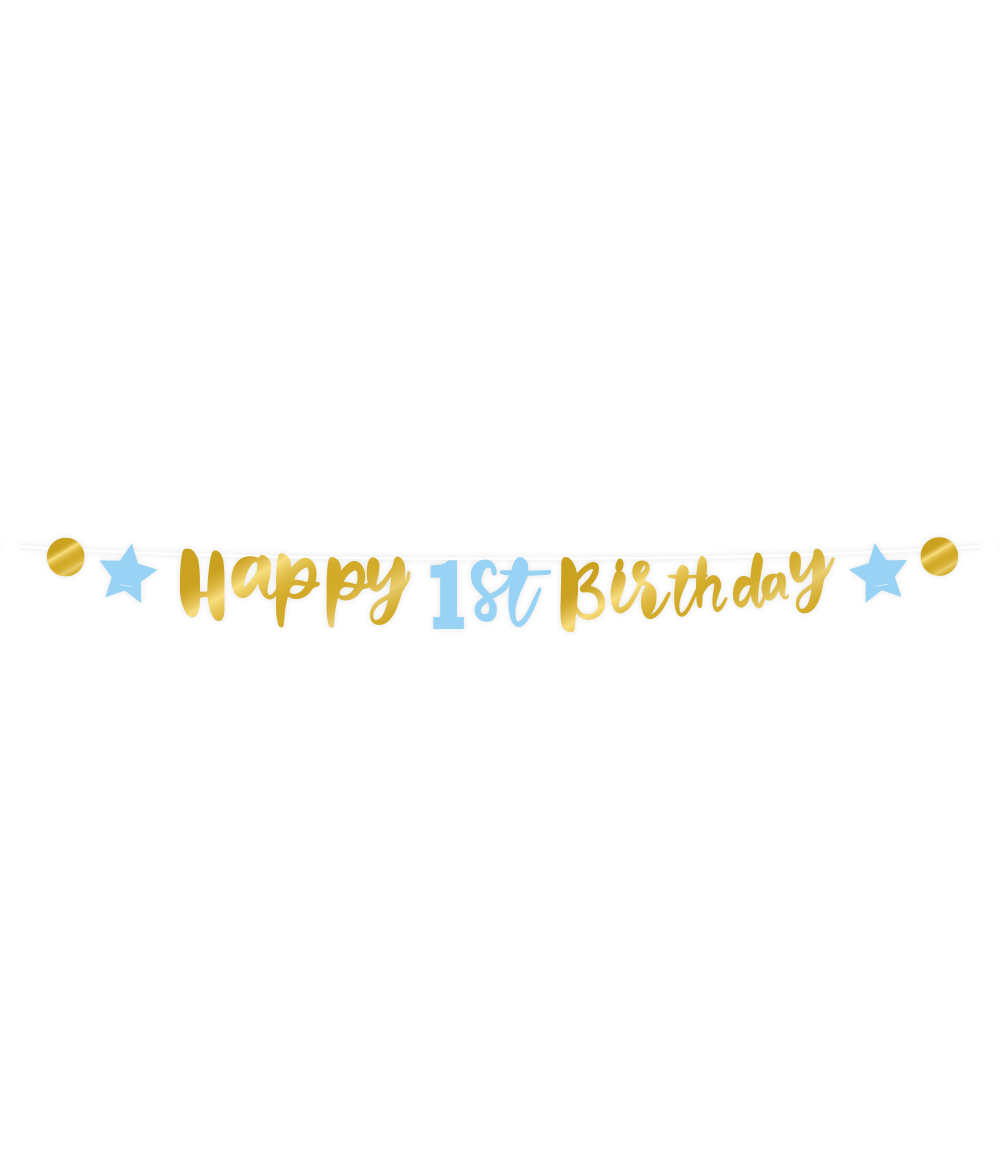 Happy 1St Birthday Letterslinger