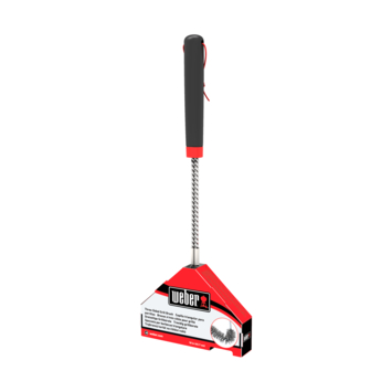 Grillborstel driezijdig 46cm