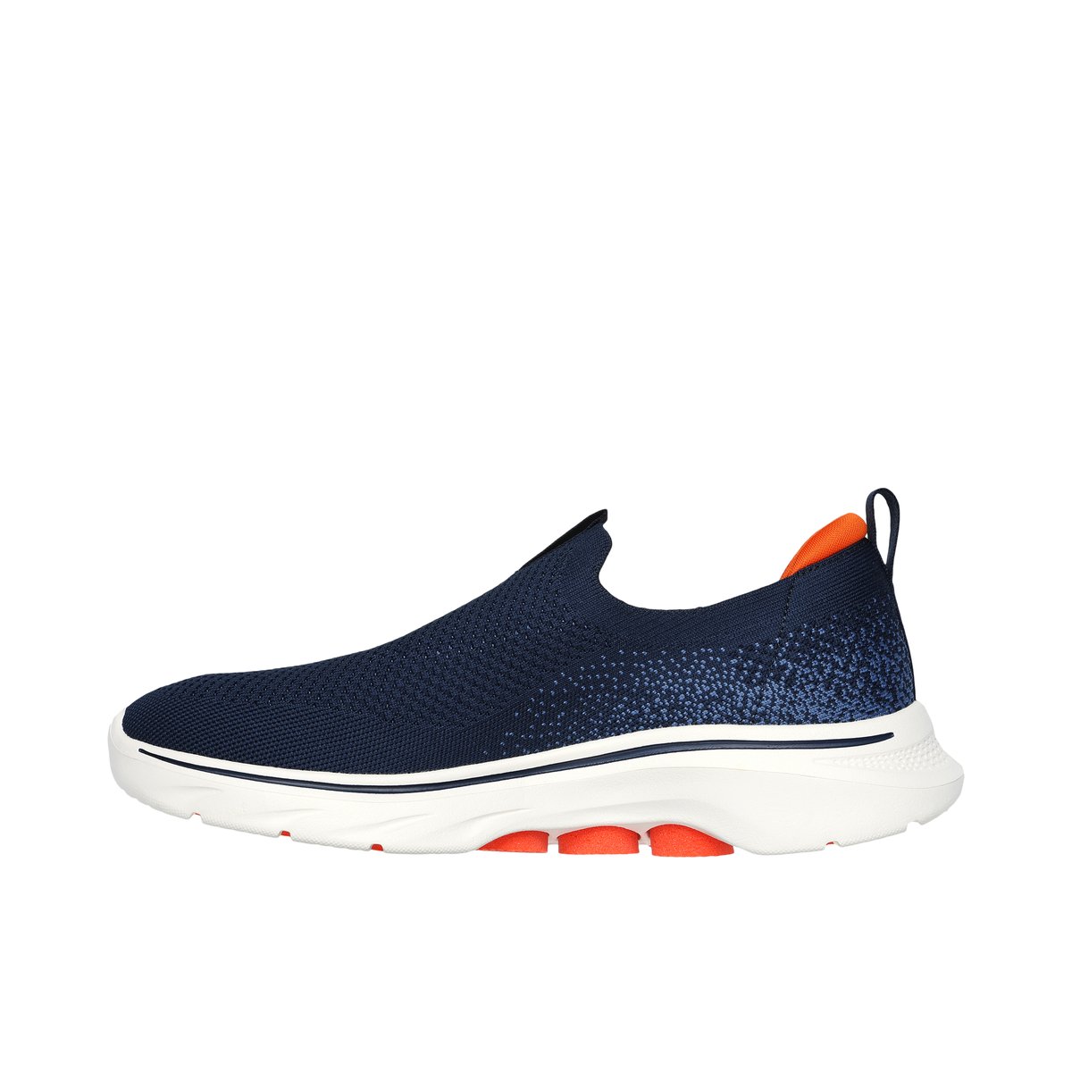 2X les points-Gowalk_7slip-Talon plat - Marine