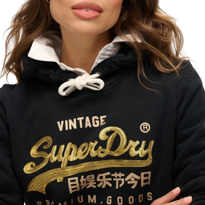 Superdry Vintage Logo Hoodie Dames