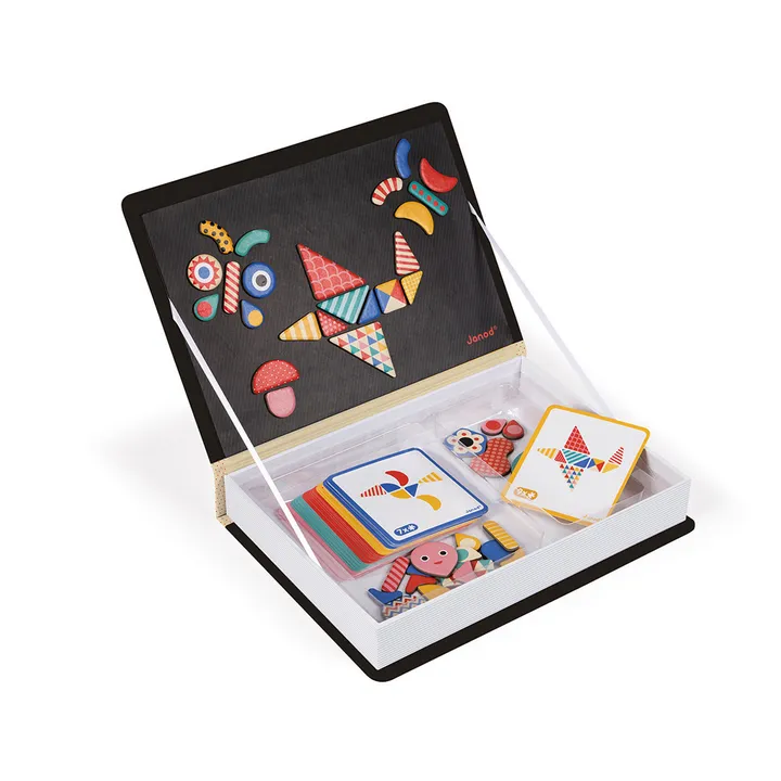 Janod Livre magnétique Moduloform Magnéti'book - 43 magnets