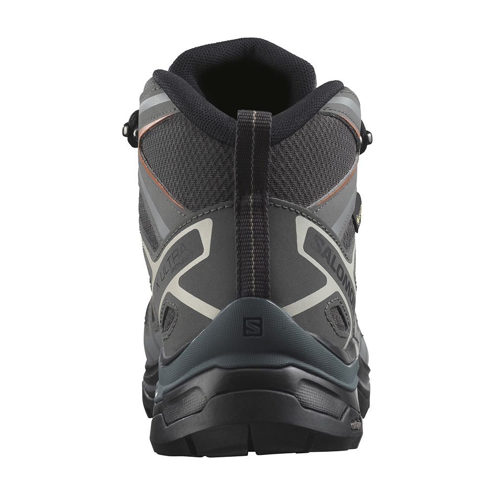 Salomon X ULTRA PIONEER MID GTX - Chaussures randonné Femme magnet/quiet shade/coral gold