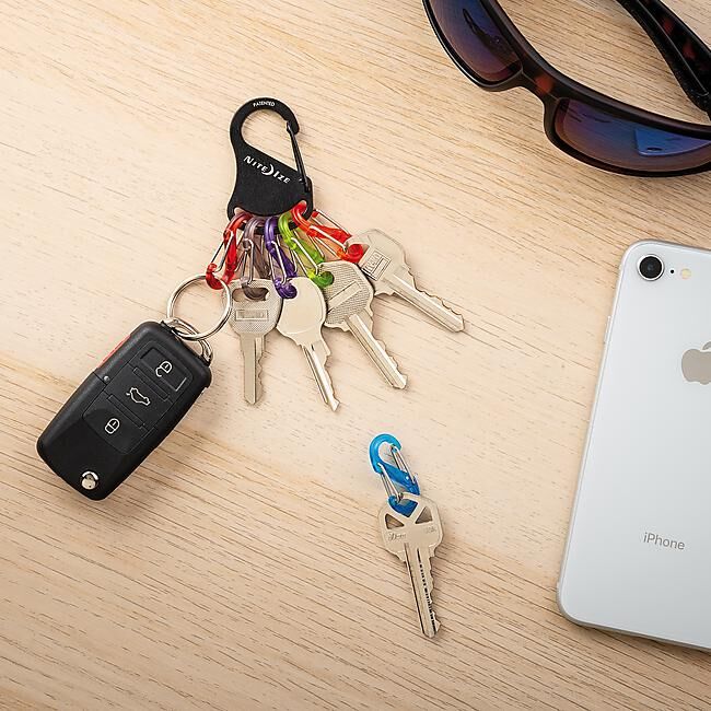NITE IZE - MOUSQUETON / PORTE CLE KEY RACK