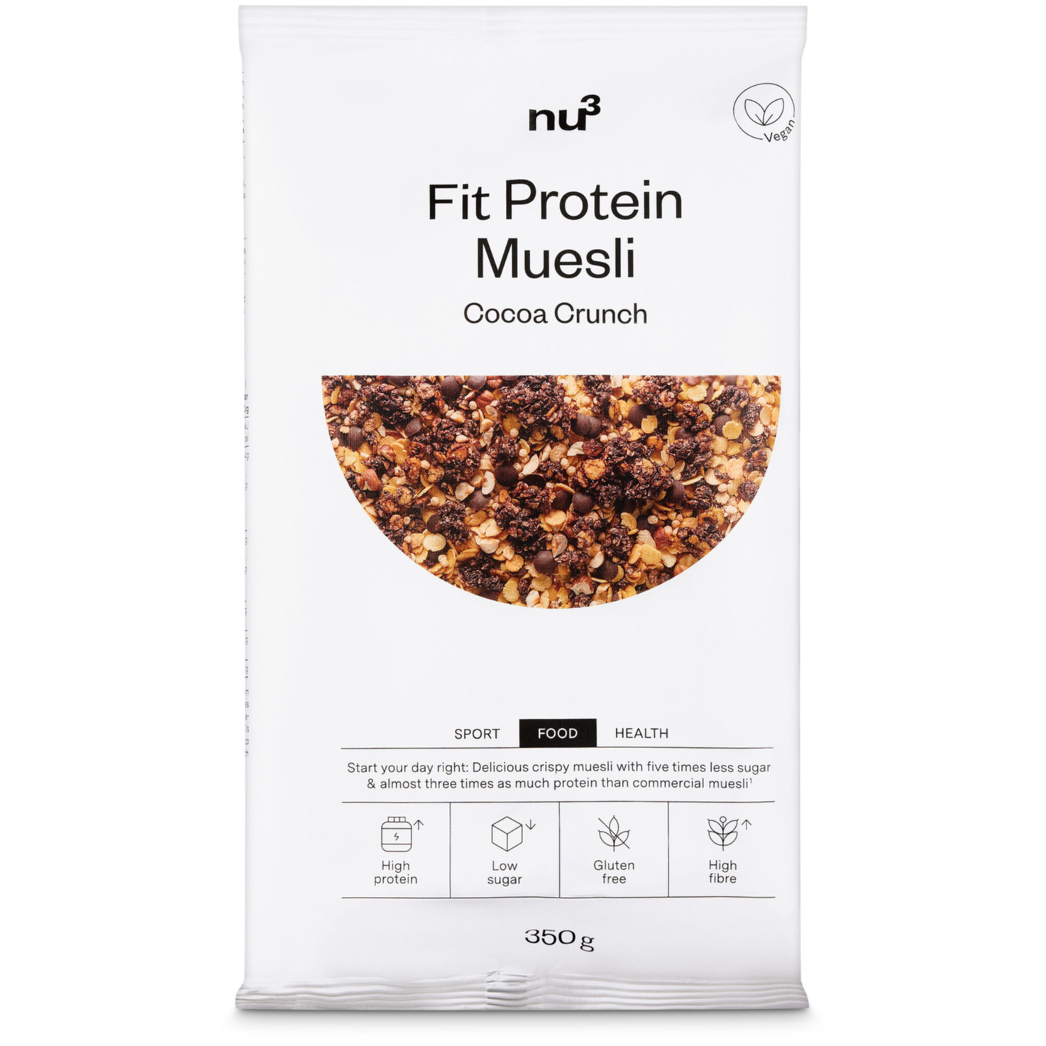 nu3 Fit Müesli Cocoa Crunch