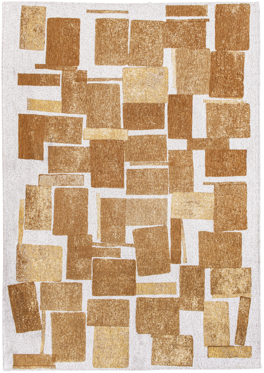Ecorugs vloerkleed Lucia goud 80x150 cm