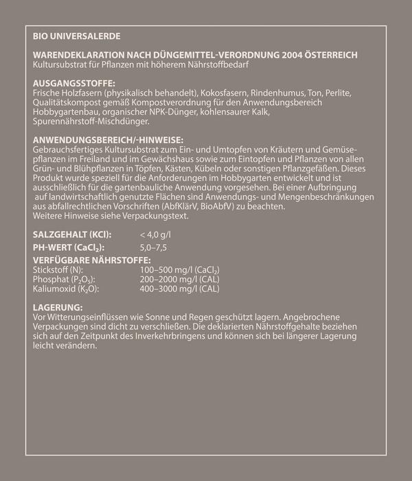 Dehner Bio Universal-Erde, 40 l