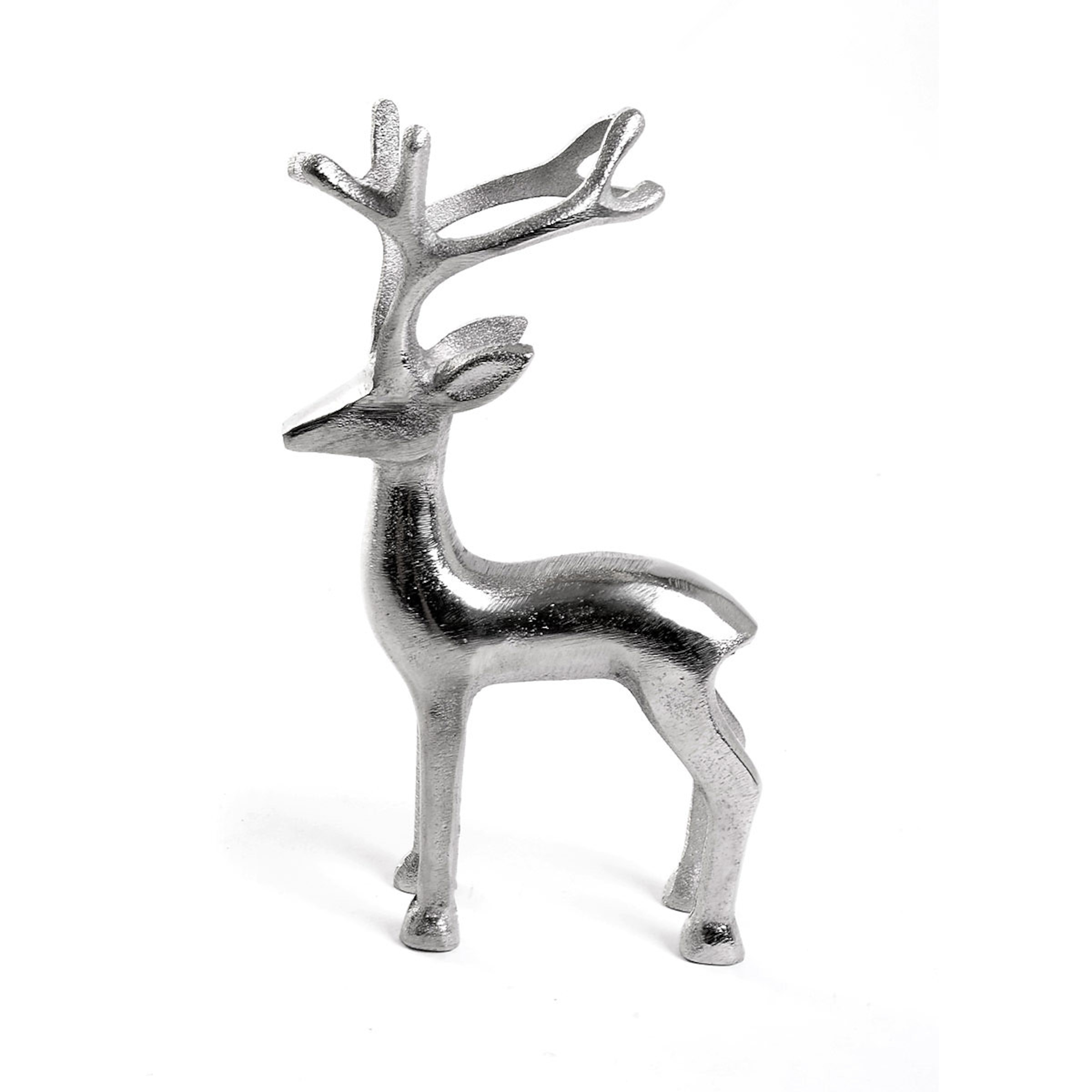 silber, B 11 x H 20,5 x T 6 cm