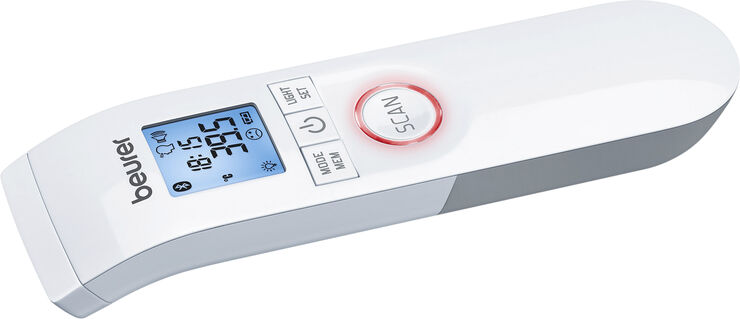 Beurer Kontaktfrit Termometer med Bluetooth FT 95 Hvid