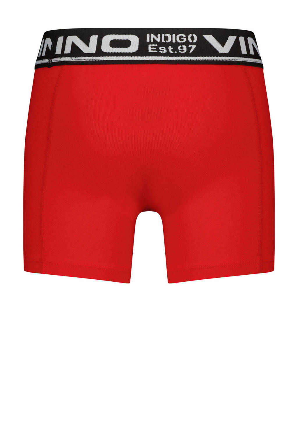 boxershort - set van 5 rood/multicolor