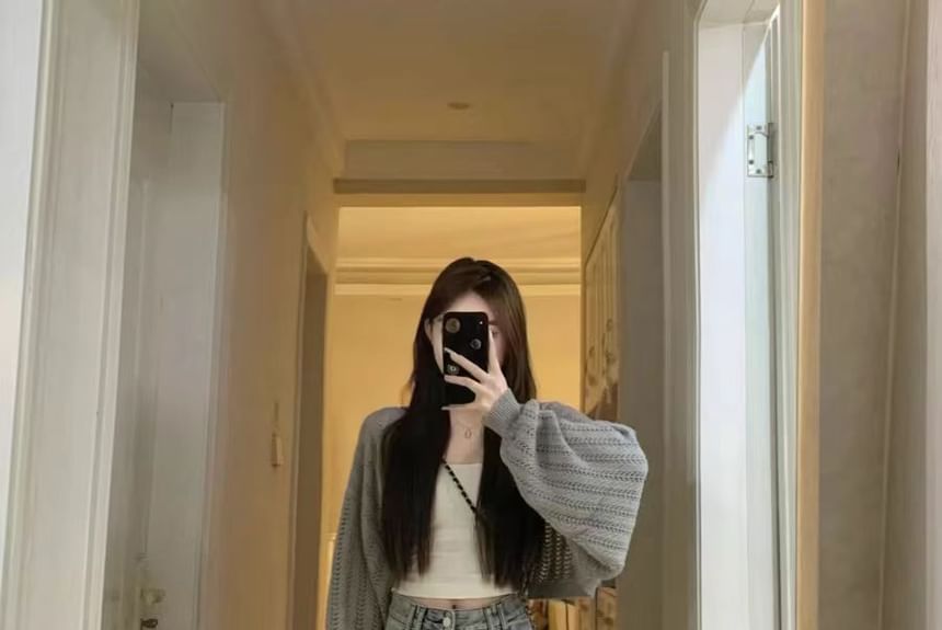 Eiffekee - Effen Bolero Cardigan