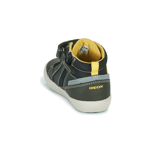 Geox - B GISLI BOY - Kaki / Jaune