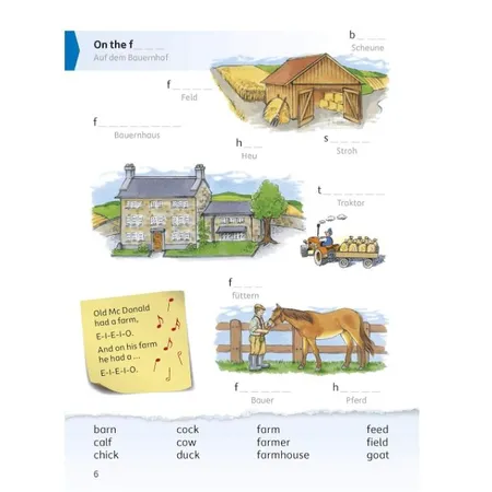 Hauschka Verlag Mein buntes Vokabelheft. Englisch 3./4. Klasse