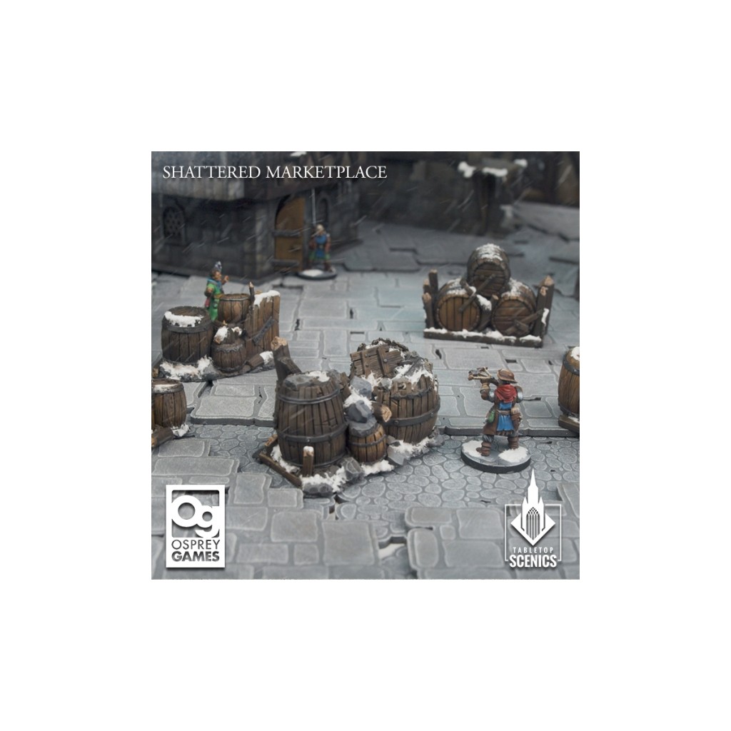 Décors Officiels Frostgrave - Marketplace Remains