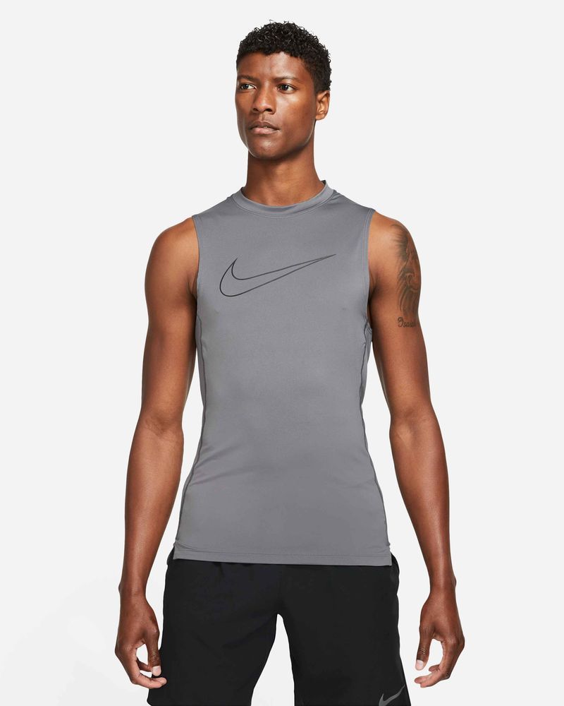 Maillot compression Nike Nike Pro Gris pour homme