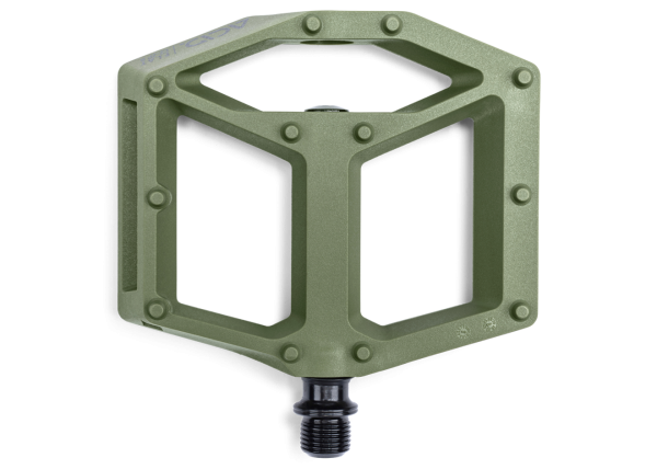 Cube Acid Flat Pedaler, Olive