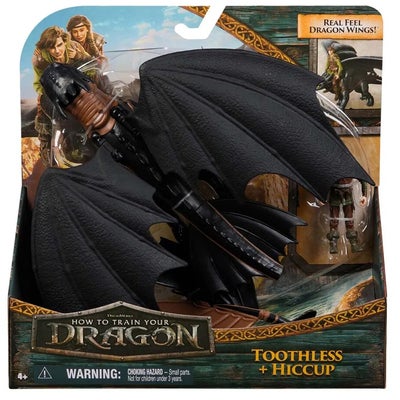 Dragetreneren Viking & Drage Toothless & Hiccup Lekesett